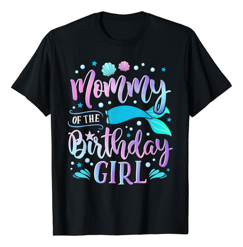 Playera A Juego Con La Familia De La Fiesta De Sirena De La