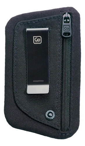 Billetera Go Travel Gt682 Rfid Clip Seguro