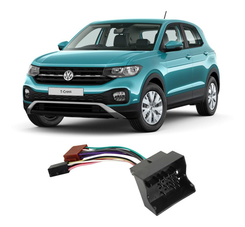 Chicote Adaptador Volkswagen T-cross 2018 A 2020 Central Som