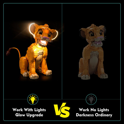 Kit De Luces Locolee Led Compatible Con Lego Young Simba Lio
