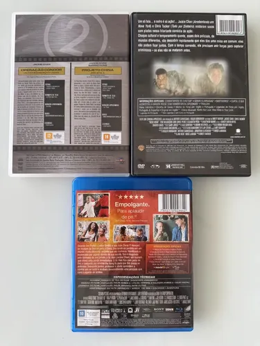 Dvd E Blu-ray Coleção Jackie Chan - 4 Filmes Originais