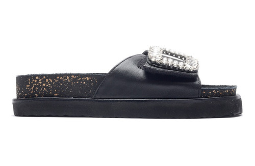 Sandalias Telmo Hush Puppies De Mujer Negras