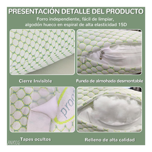4 En 1 Cojin Lactancia Maternal Almohada Embarazo Multiusos Verde Claro Set Almohada Embarazada Multiusos