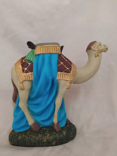 Presepio Camelo 30 Cm Peca Avulsa Cor Pintura A Mão