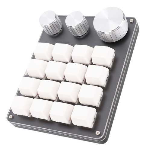 Teclado Personalizado Macro Pad Programable De 16 Teclas Con