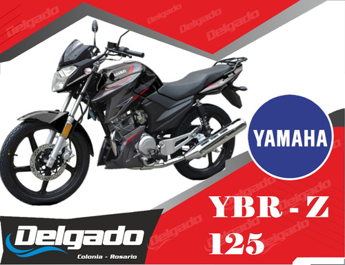 Moto Yamaha Ybr Z 125 Financiada 100% Y Hasta En 60 Cuotas