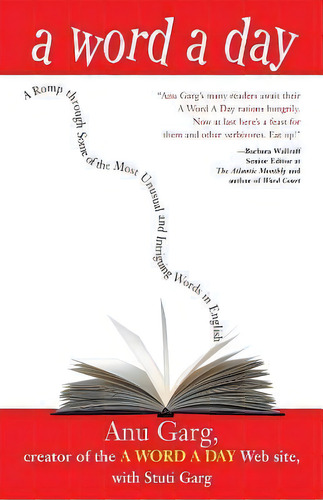 A Word A Day, De Anu Garg. Editorial Wiley, Tapa Dura En Inglés