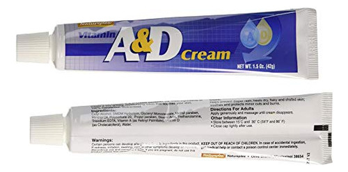 Crema Hidratante Y Calmante Con Vitamina A Y D 2 Botellas De