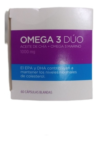 Imagen 3 de 5 de Omega 3 Dúo 1000mg Vitamin Way 60 Cápsulas