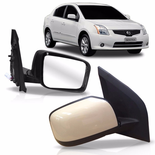 Par Retrovisor Nissan Sentra 2010 2011 2012 2013 Elétrico