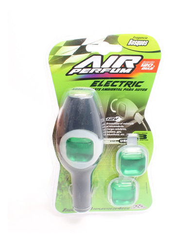 Air Perfum Aromatizante 12v C/salida Usb Bosques