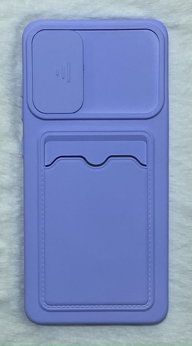 Capinha Silicone Compativel Samsung A52 6.5 Porta Cartão