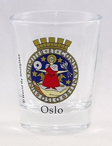 Oslo Noruega Escudo Chupito