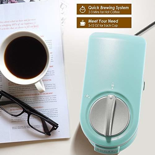 Cafetera Individual De 12 Onzas Chulux, Operacion De Un Boto