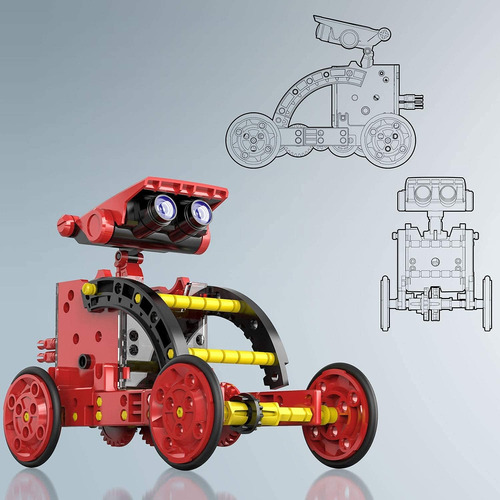 Tomones Kit De Robot Solar 12 En 1 Ciencias Kit De Robot Ste