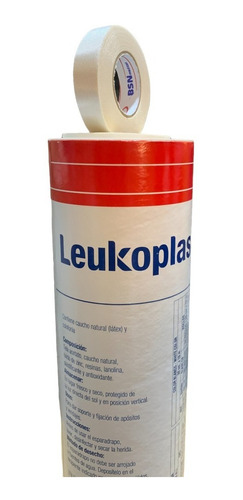 Tela Adhesiva Leukoplast Tubo Con 24 Pzas De 1.25cms X 10m 