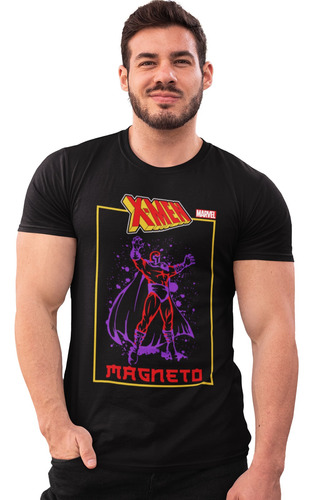 Playera X Men Magneto/ Marvel Comics/ Superhéroes/adulto