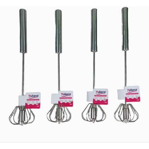 Batidor Turbo De Acero Inoxidable (2 Piezas)