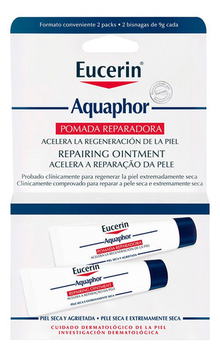 Eucerin Aquaphor Pomada Reparadora Regeneración De La Piel
