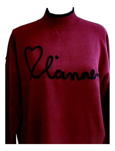 Sweater Mujer Tipo Buzo Tejido Amplio De Viscosa K-lipso