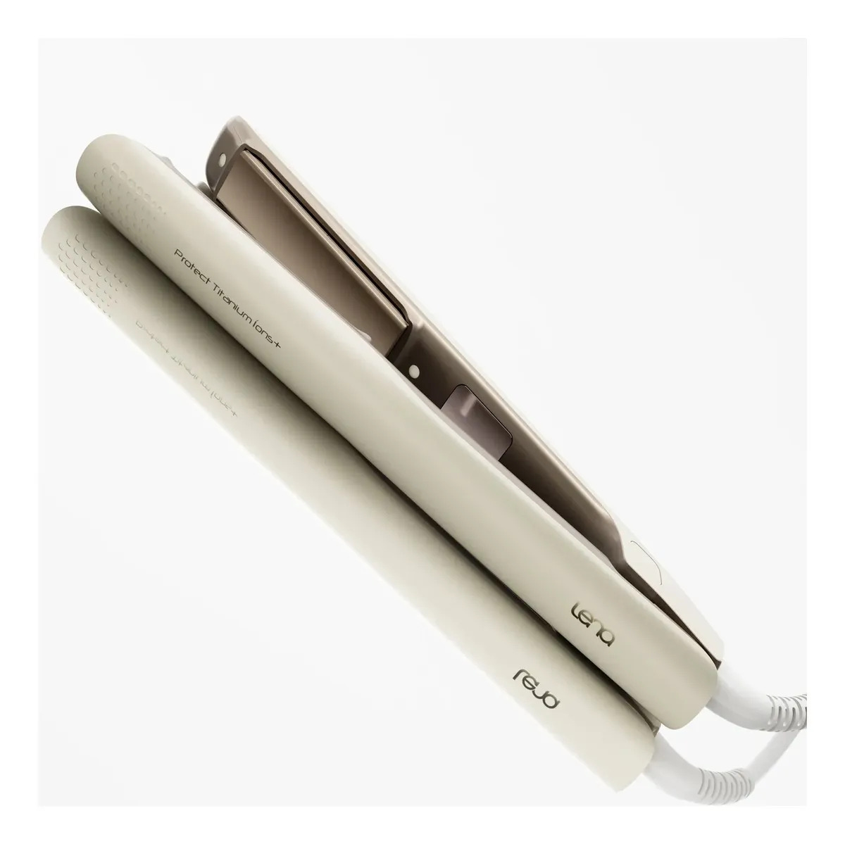 Prancha de Cabelo | Chapinha LENA Radiant Titanium Íons+ | Placas Flutuantes | 5 Temperaturas | Bivolt | Desligamento Automático