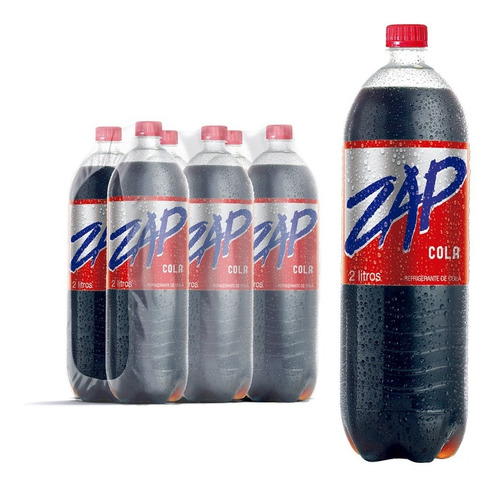 Refrigerante Zap Cola 2l Pack 6x1