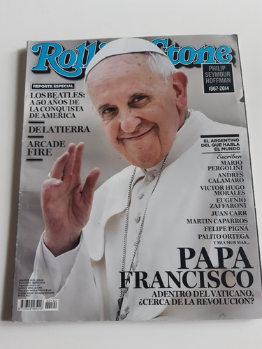 Revista Rolling Stones Papa Francisco