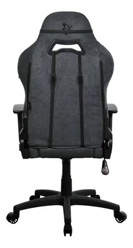 Silla Gamer Arozzi Torretta Gris Oscuro Respaldo Reclinable Material Del Tapizado Algodón