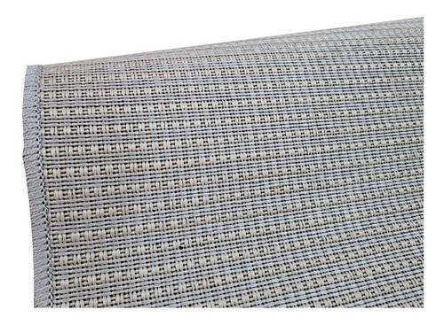 Tapete Sala 1,80 X 2,50 Sisal Buzios Bege Cinza