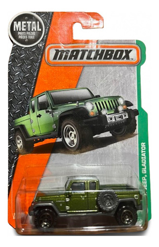 Matchbox Jeep Gladiator Verde 1:64