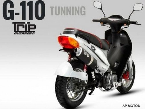 Imagen 2 de 8 de Guerrero Trip 110 Tunning 0km 2023honda Motomel Smash Corven