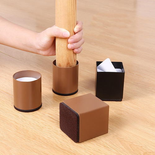 Elevador De Silla Para Muebles Cuadrado 6x10cm Marrón