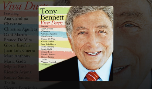 Tony Bennett Viva Duets Cd Nuevo Sellado 