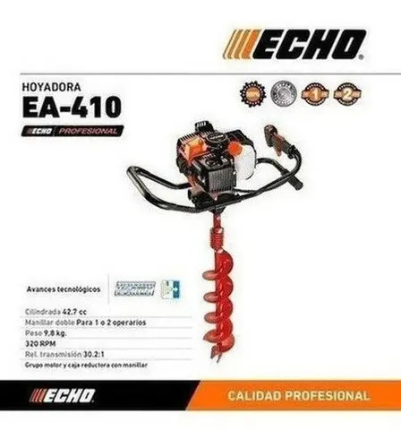 Hoyadora Echo Ea-410 Profes. Japón 43cc Contado Imbatible!!! | Envío gratis