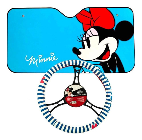 Cubre Volante Y Parasol Minnie Mouse Disney Original