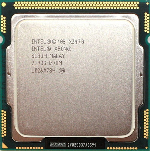 Processador X3470 3.60ghz 1156 + Pasta Térmica = I7 880