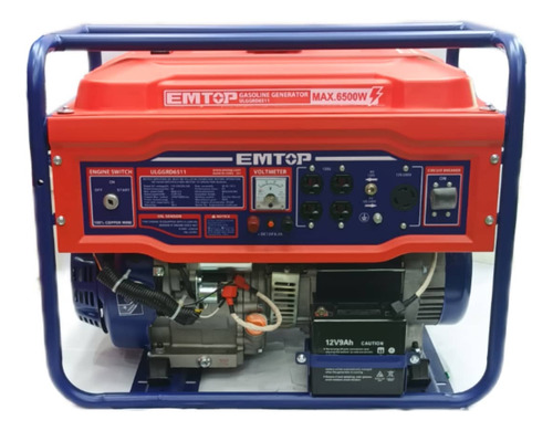 Generador A Gasolina 6500w Emtop Somos Tienda Física 