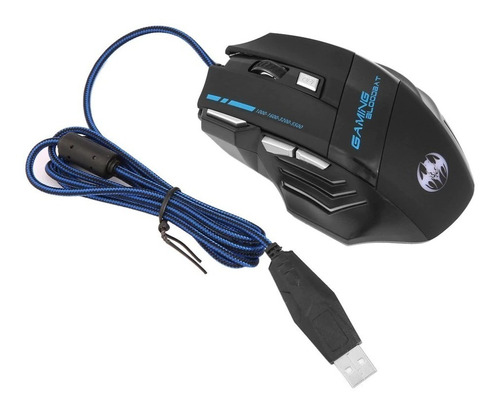 Mouse Gamer 7 Botones 5500 Dpi
