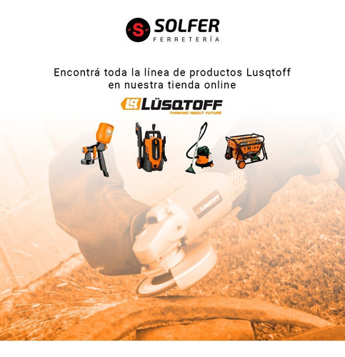 Imagen 7 de 8 de Escuadra Magnetica Lusqtoff Lqe6003 125mm 34kg