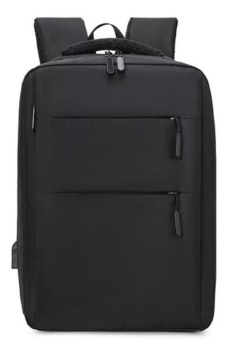 Mochila Impermeável Notebook Acer Dell Hp Macbook Pro Air Cor Preto