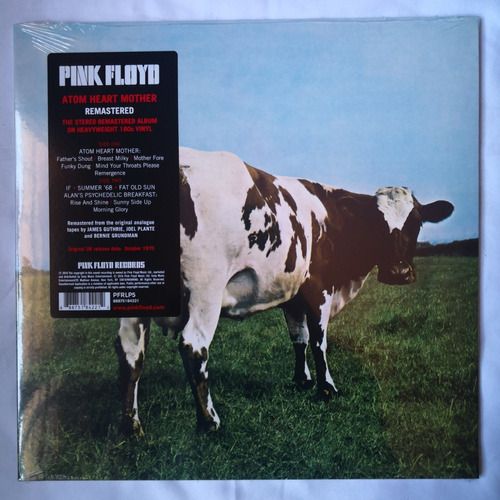 Pink Floyd - Atom Heart Mother  Vinilo Nuevo Sellado / Kktus