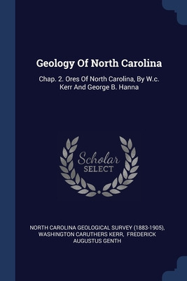 Libro Geology Of North Carolina: Chap. 2. Ores Of North C...