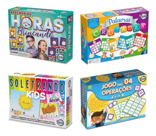 Jogo Infantil Soletrando - Loja Grow