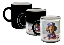 Comprar Taza Magica Perro Salchicha Medico Enfermera Salud