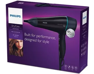 Secadora De Cabello Profesional Philips Bhd174_00 Color Negro