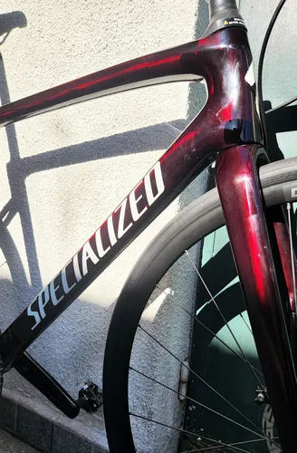 Bicicleta Specialized Roubaix Sram Rival Electrónico 2x12 Rojo 56 "