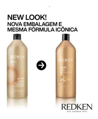 Redken Shampoo All Soft 1000ml