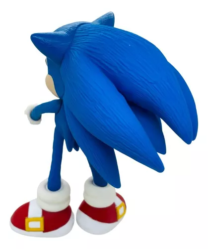 Boneco Sonic Articulado Grande Brinquedo Caixa Collection Lançamento Action  Figure 16cm - WIN Colecionáveis