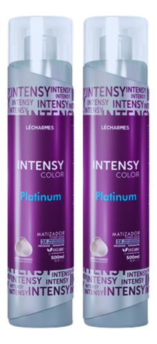 Intensy Color Juju Salimeni Platinum 500ml # 2 Unidades