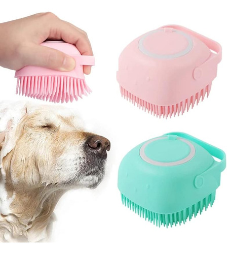 Cepillo De Baño Para Perros, Cepillo De Silicona Suave Para 